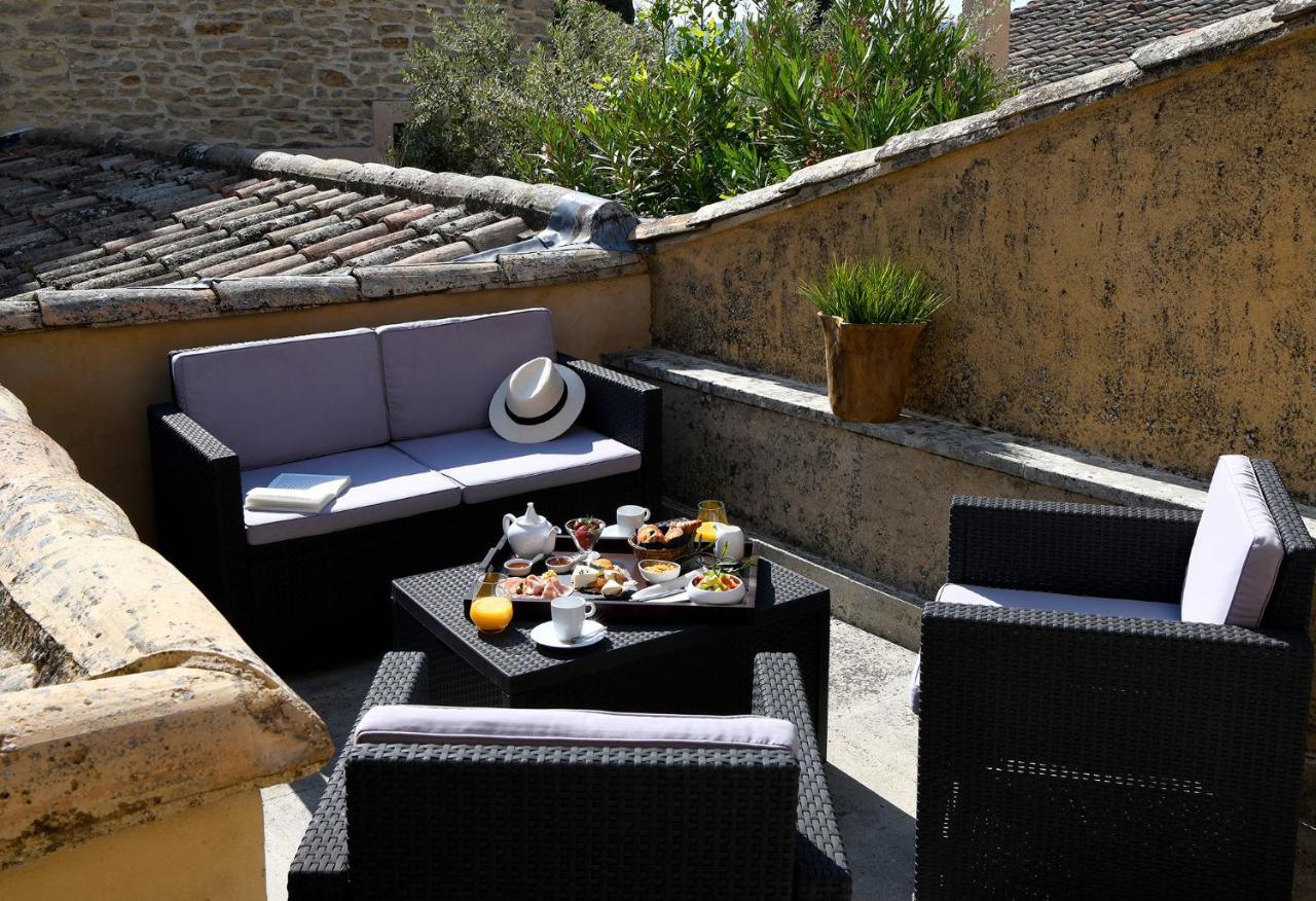 Les Chambres Du Vieux Bistrot Cabrières-dʼAvignon 외부 사진